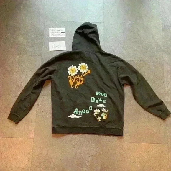 PACSUN Graphic Hoodie Size Small Like New - Picture 2 of 2